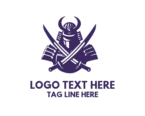 Samurai Sword Logo for Warrior Branding