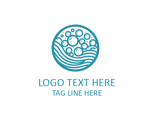 Sanitizer Hygiene Logo for Clean Hands and Safety Branding