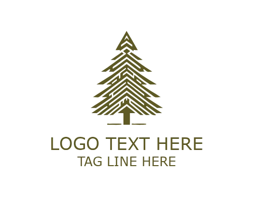 Santa Sleigh Christmas Logo for Festive Holiday and Winter Branding