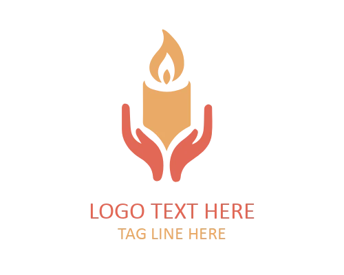 Scented Candle Brand Logo
