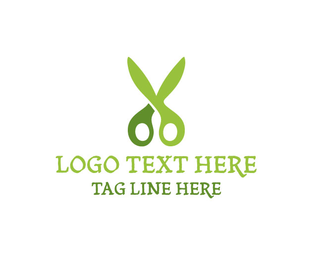  Scissor Bunny Beauty Logo