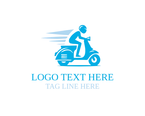 Scooter Badge Emblem Logo