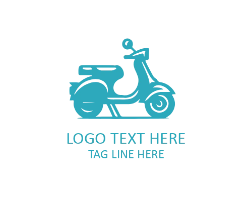Scooter Rental Business Logo