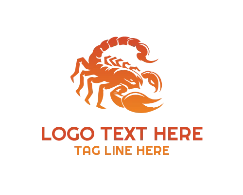 Scorpion Solid Form Logo