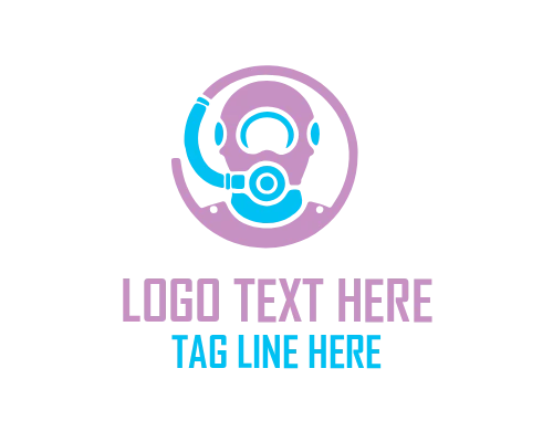 Scuba Adventure Diver Logo