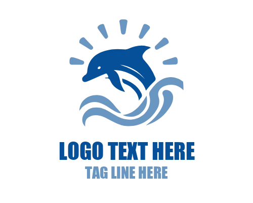 Sea Guardian Dolphin Logo