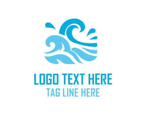 Sea Tide Wave Logo