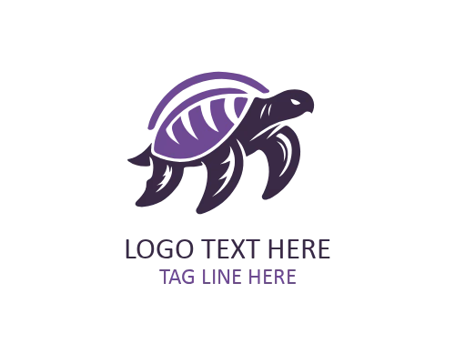 Sea Turtle Wave Logo