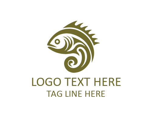 Seafood Market Fish Logo preview