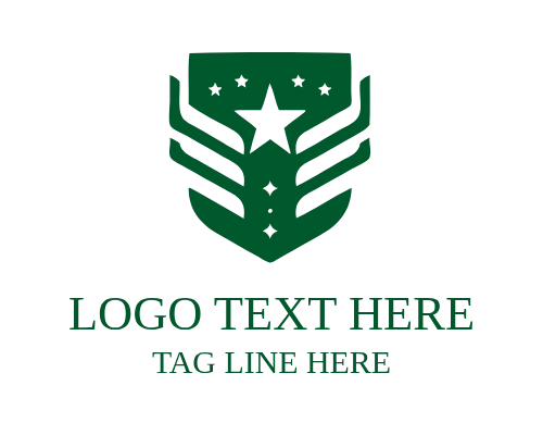 Security Military Shield Logo