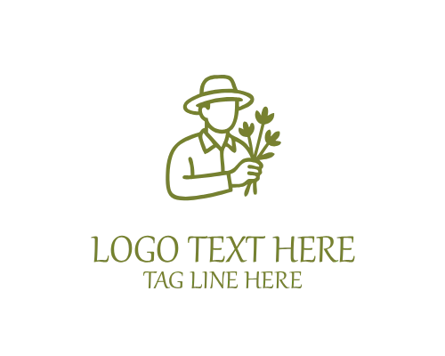 Seed & Bloom Farmer Logo