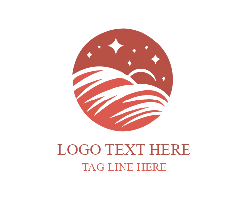  Serene Crescent Moon Logo for Wellness and Calm Brands