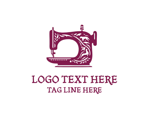 Sewing Brand Mark Logo