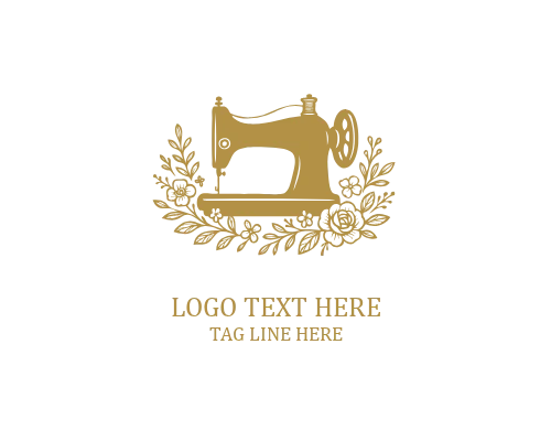 Sewing Fashion Studio Logo