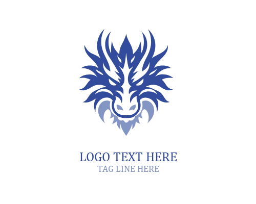 Shadow Dragon Mascot Logo