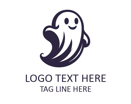 Shadow Ghost Mascot Logo