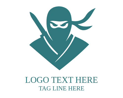 Shadow Ninja Mascot Logo