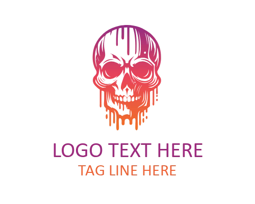 ShadowFury Punk Skull Logo
