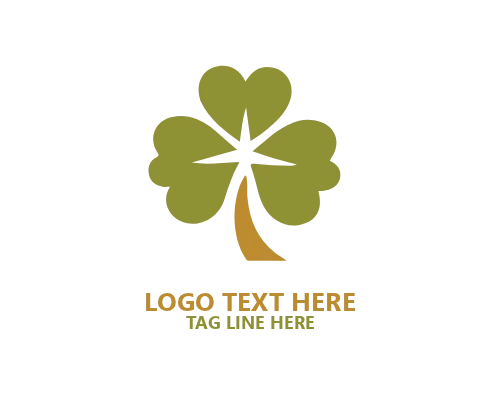 Shamrock Tree Circle Logo