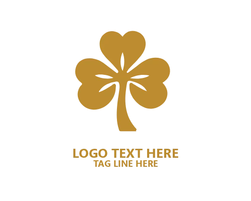  Shamrock Tree Eco Startup Logo