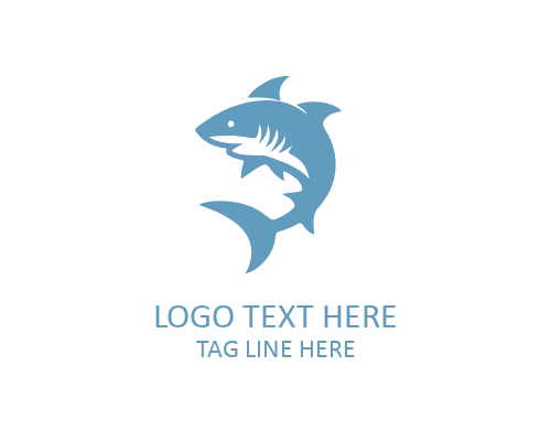 Shark Attack Style Logo