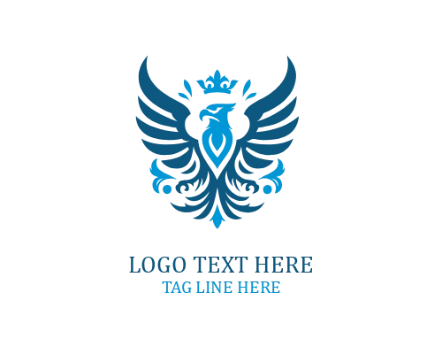 Sharp Lines Eagle Logo