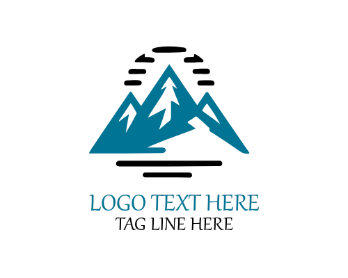 Sharp Minimal Peak Logo for Modern and Clean Branding