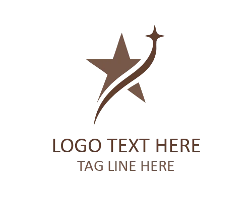 Sharp Star Logo Symbol for Modern Startup Branding