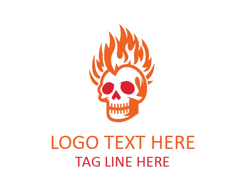 Shatter Punk Skull Logo