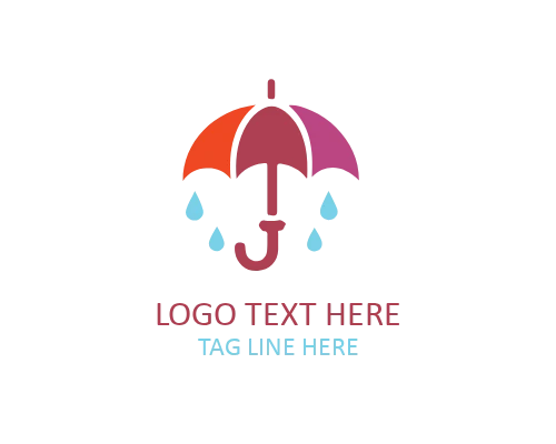 Shelter Umbrella Logo Design