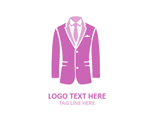 Shirt Collar Man Dress Logo