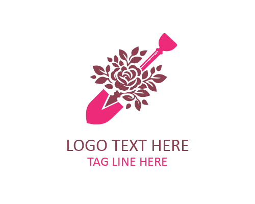 Shoval Floral Blossom Logo Design