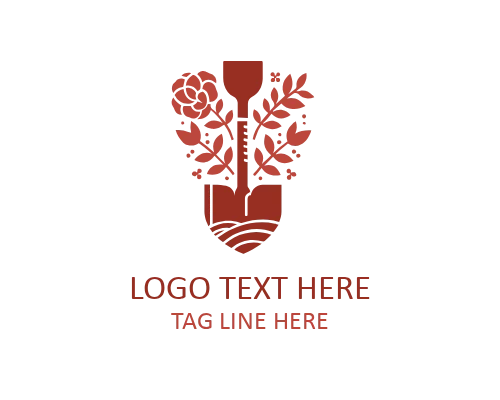 Shoval Floral Rose Inspired Logo