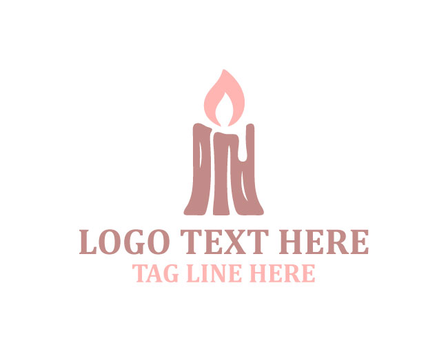Signature Candle Flame Logo