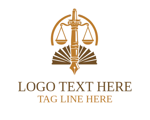 Signature Pen Legal Logo