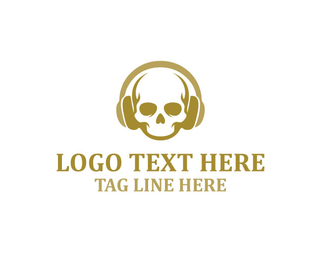 Signature Skull Headphone Logo