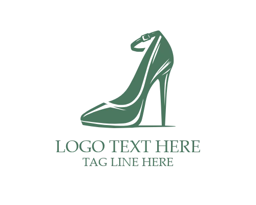 Signature Stiletto Heels Brand Identity Logo