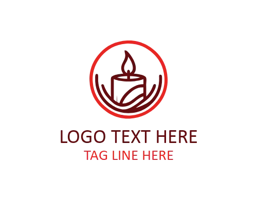 Silk Flame Candle Logo