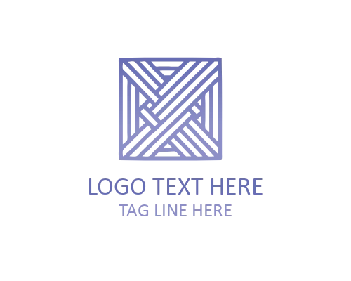 Silk Textile Logo for Luxury and Premium Fashion Brands