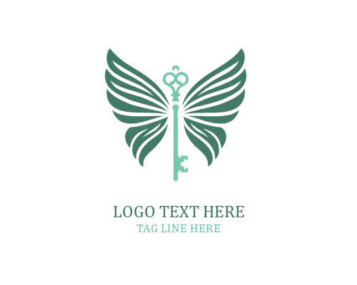  Silver Dream Wings Key Logo