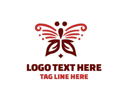 Simple Butterfly Logo