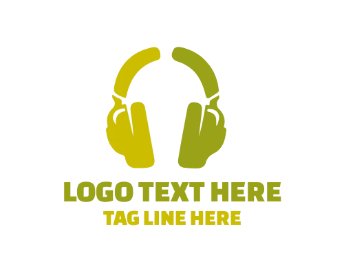 Simple Headphone Logo