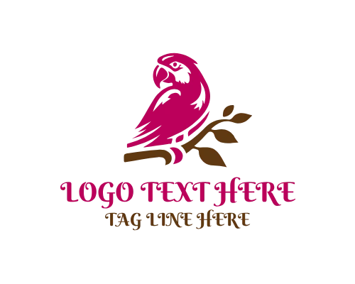 Simple Parrot Logo