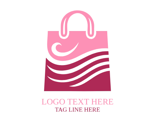 Simple Shopping Bag Logo