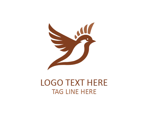 Simple Sparrow Logo Design