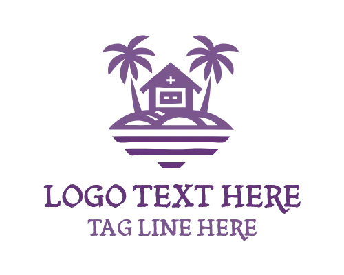  Simple Structure Hut Logo