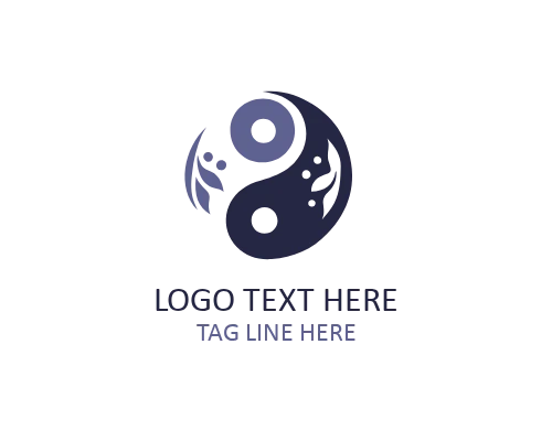 Simple YinYang Icon Logo