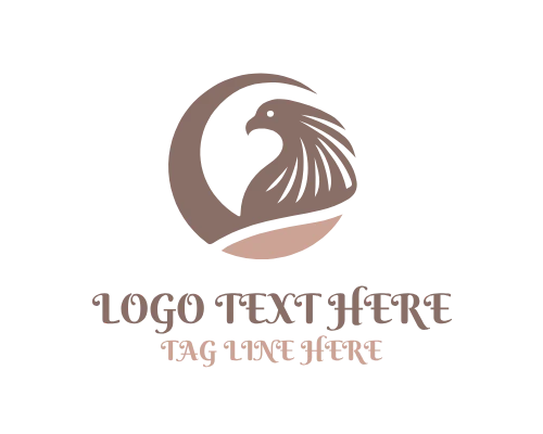 Singing Lark Bird Logo