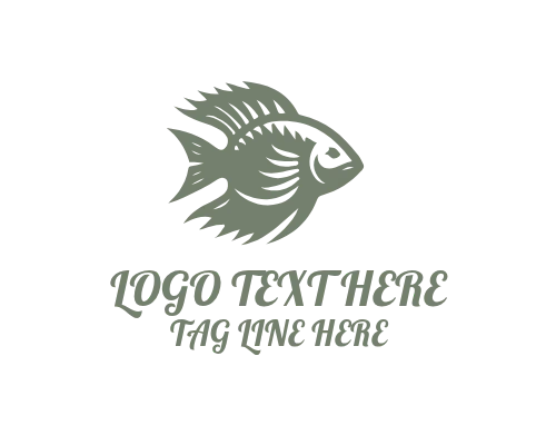 Single Fish Logo