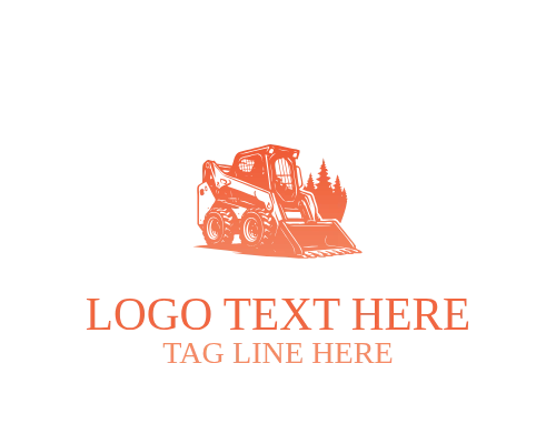 Skid Steer Service Logo